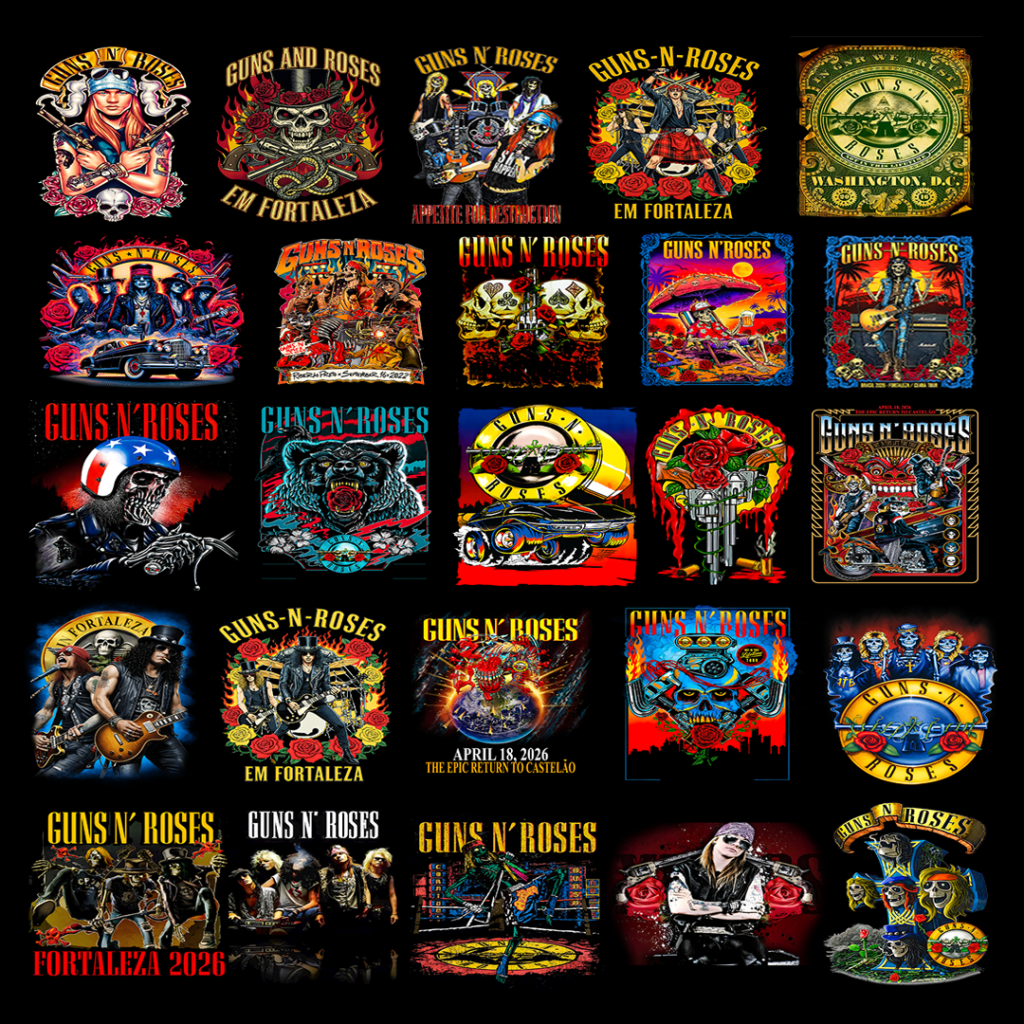 guns and roses